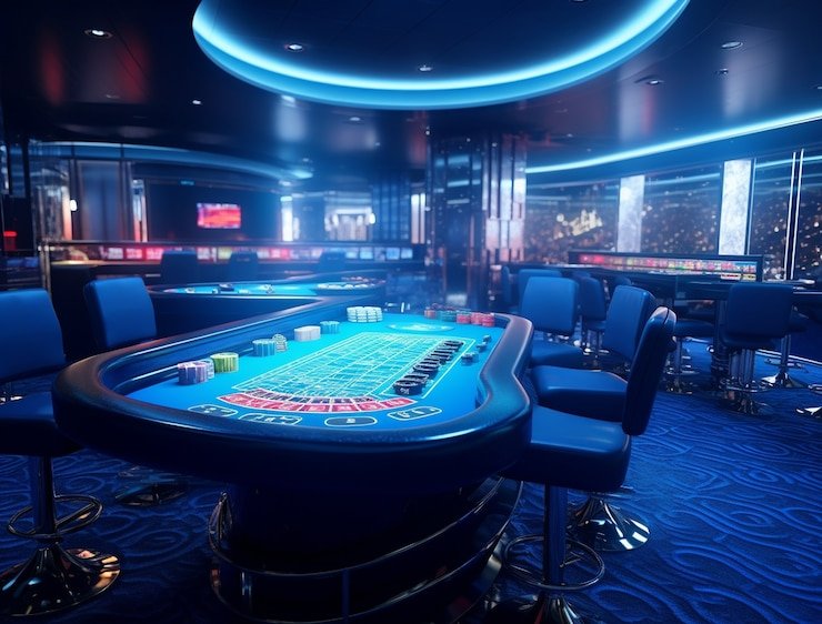 Tim studio live dealer kuku4d dengan peralatan multi-kamera di Jakarta
